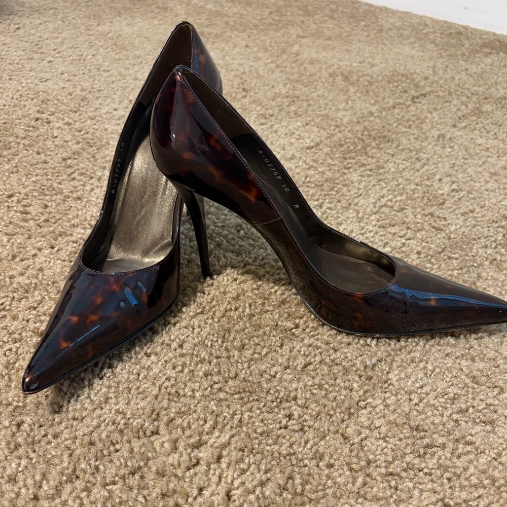 Stuart Weitzman Tortoiseshell Heels
